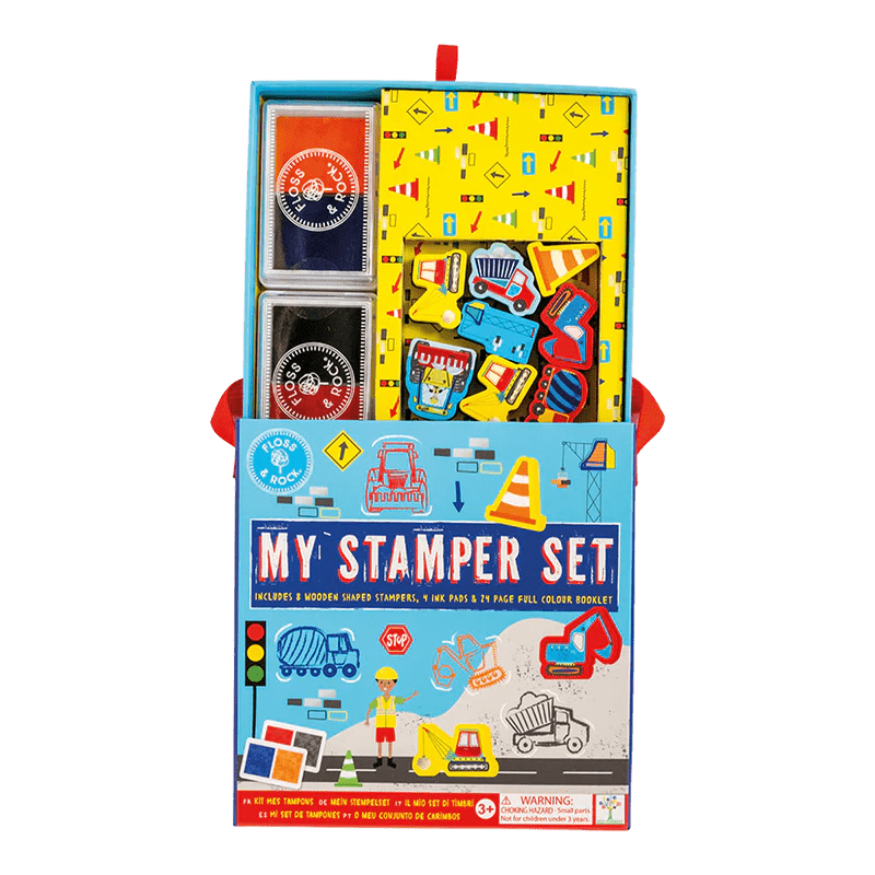 Floss & Rock Stamper Set Construction 3yrs+ Timeless Toys