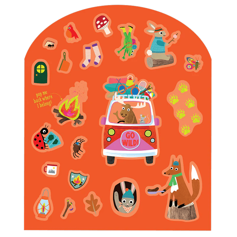 Floss & Rock Stick & Play Adventure (reusable sticker stories set) 3yrs+ - Timeless Toys