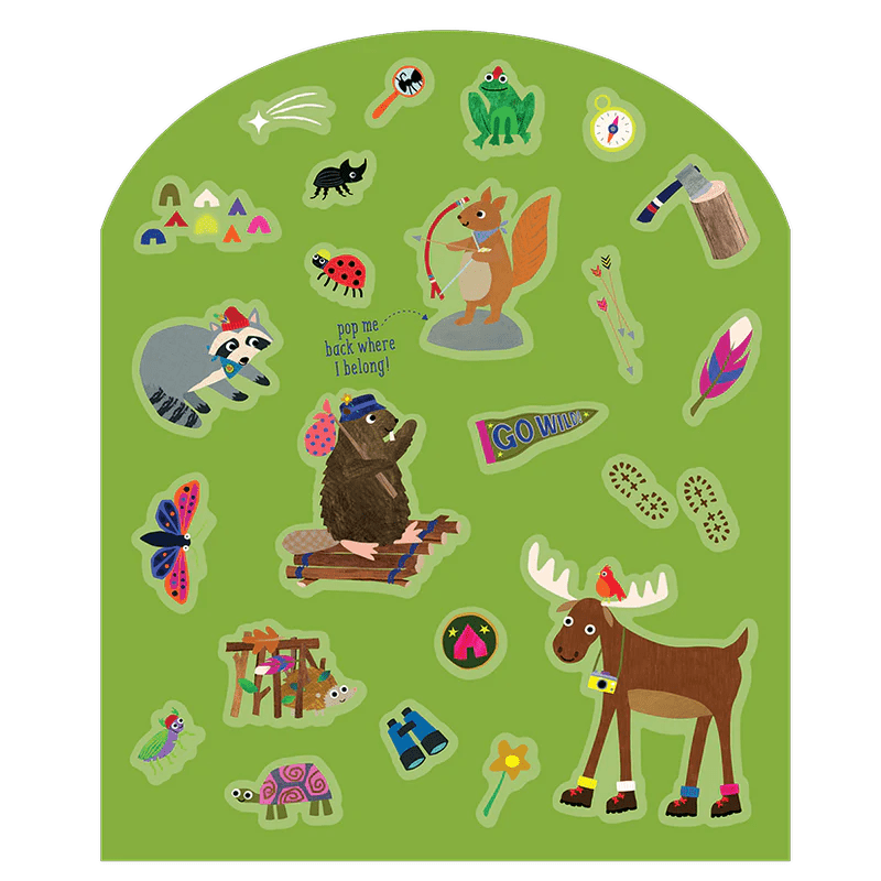 Floss & Rock Stick & Play Adventure (reusable sticker stories set) 3yrs+ - Timeless Toys