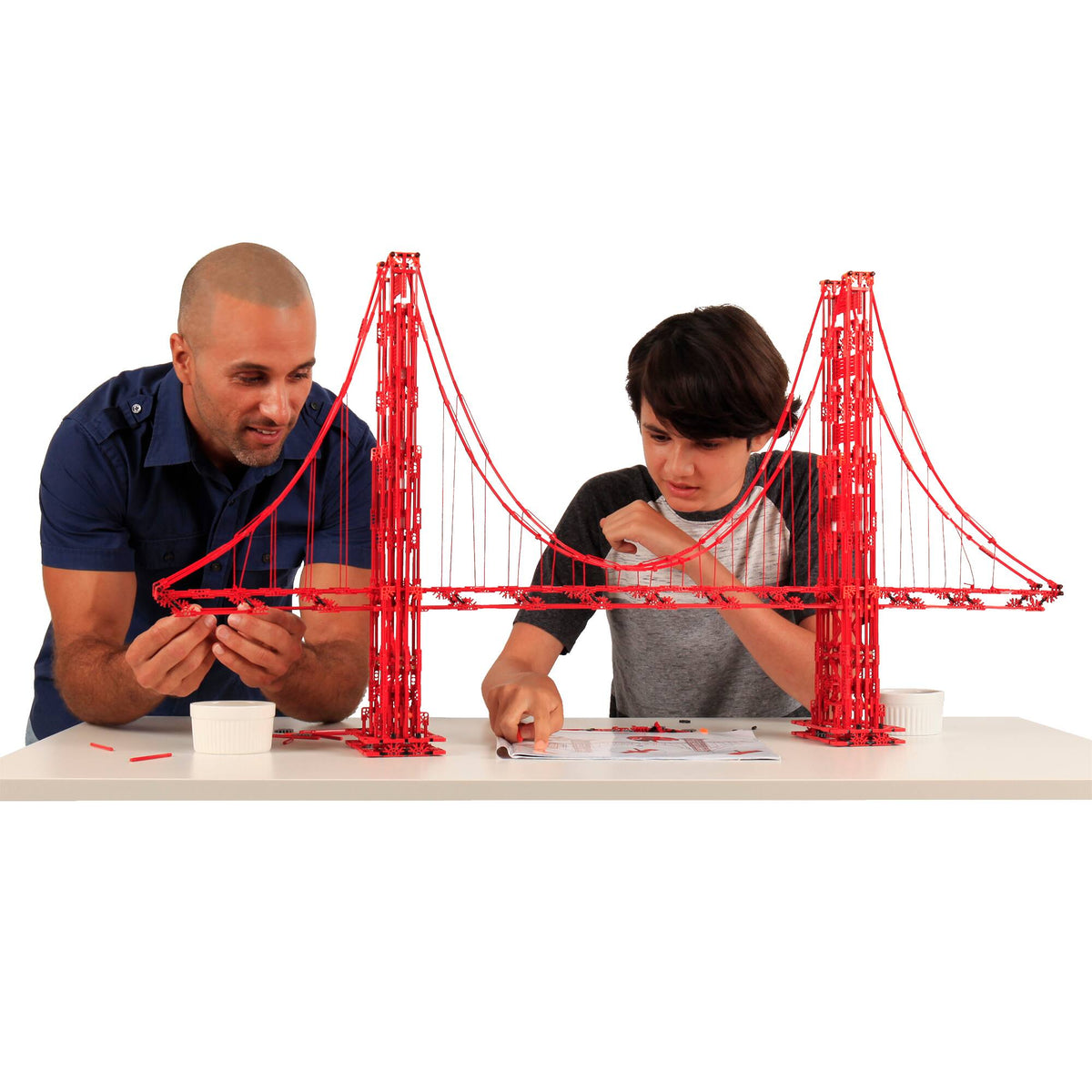 K'nex Architecture: Golden Gate Bridge - 1536 pieces - 9yrs+