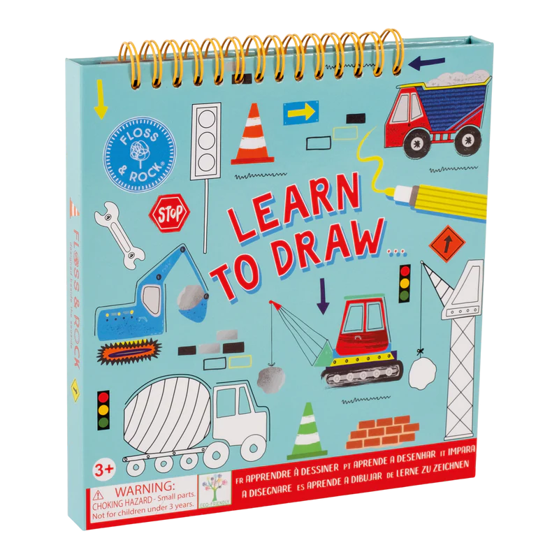 Floss & Rock - Learn to Draw - Construction 3yrs+