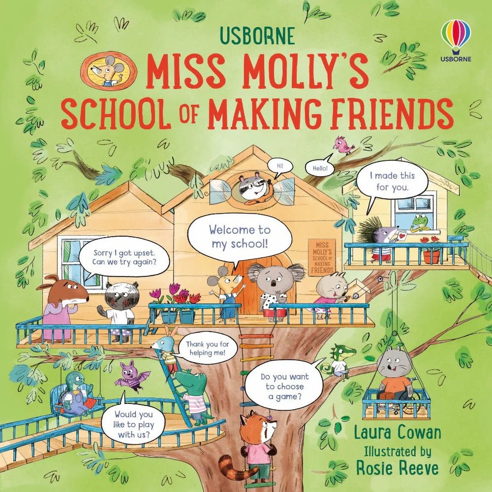 Usborne: Miss Molly's School of Making Friends - 3yrs+ - Timeless Toys