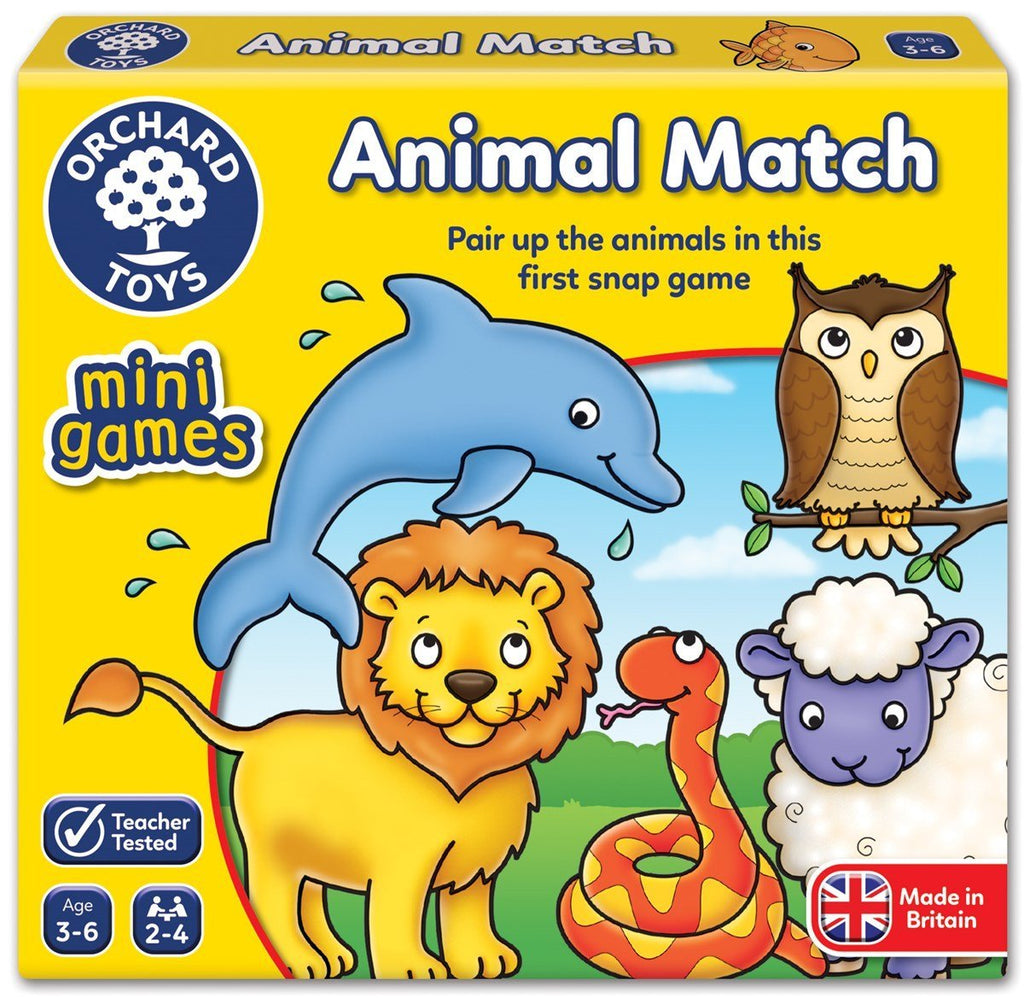 Animal Match Mini Game - Timeless Toys