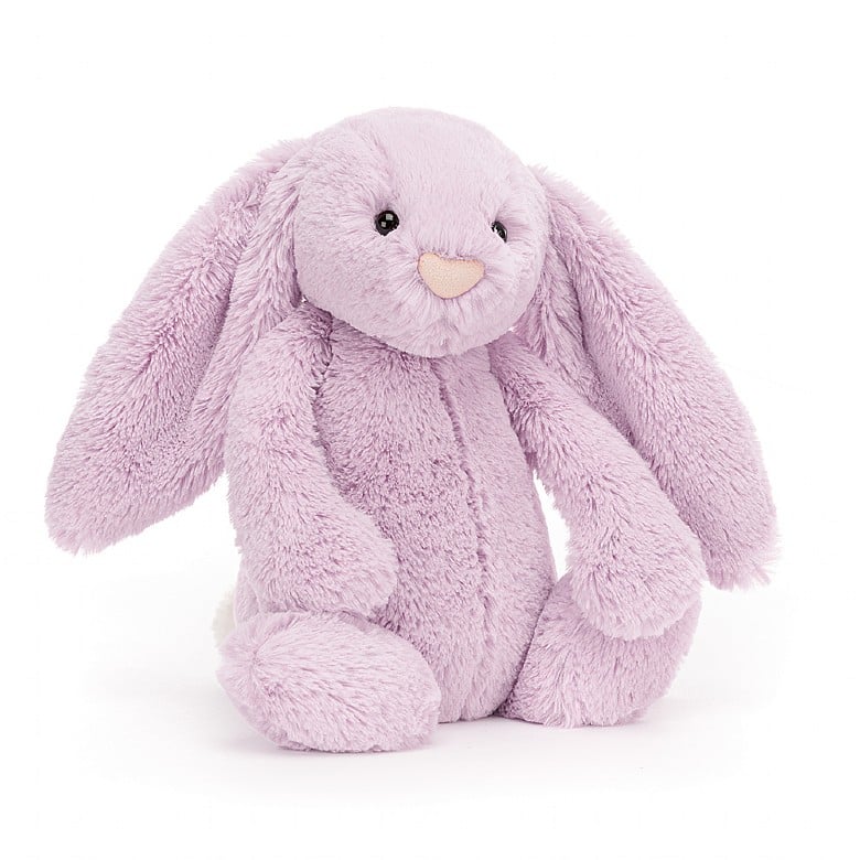 Bashful Lilac Bunny (medium) by Jellycat - Timeless Toys