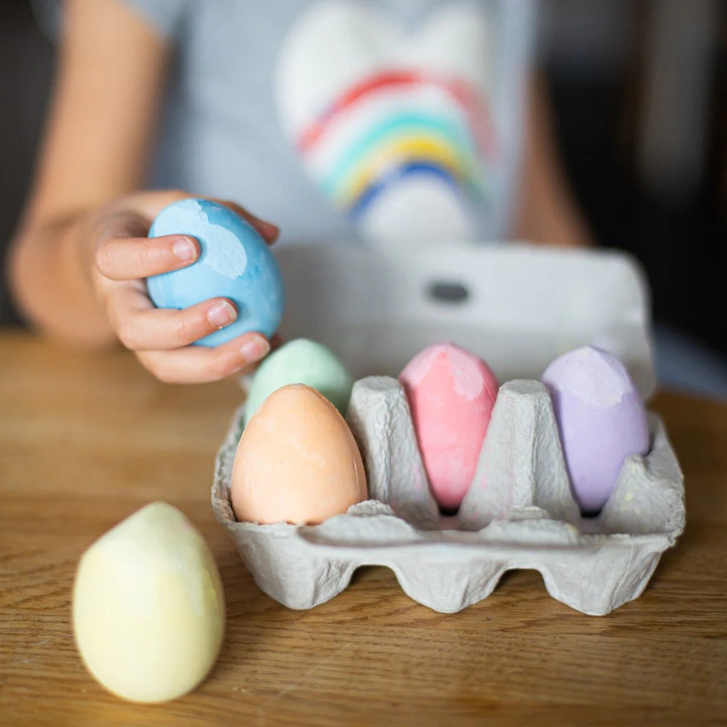 Chalk Eggs by Bigjigs - Timeless Toys