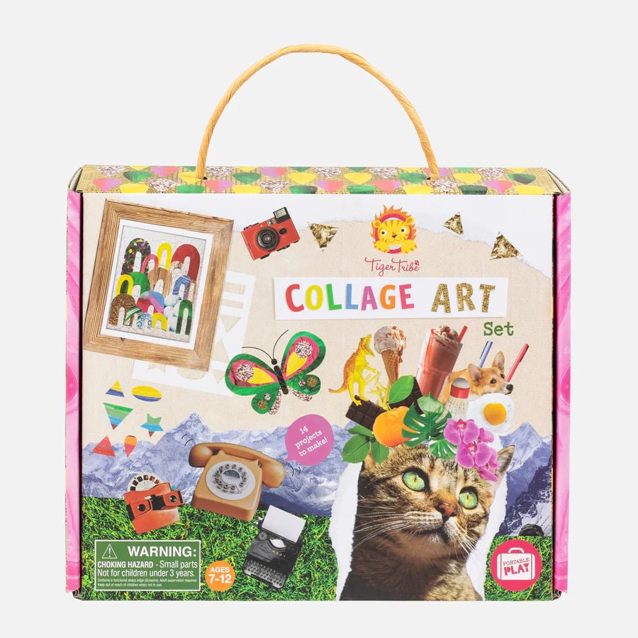 Collage Art Set by Tiger Tribe (7-12yrs) - Timeless Toys
