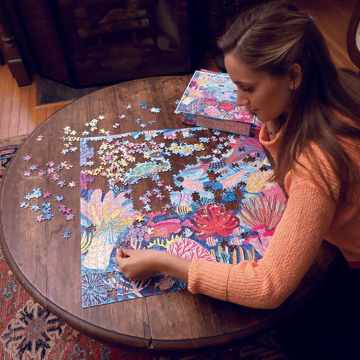 Coral Reef 1000pc Puzzle by eeBoo - Timeless Toys