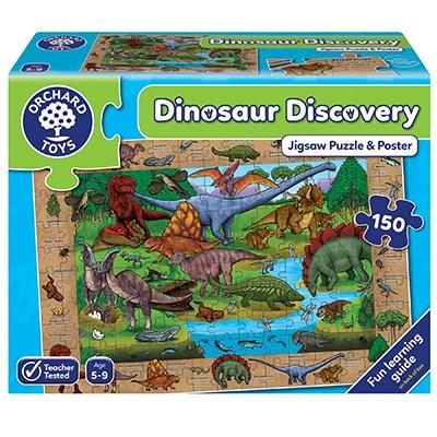 Dinosaur Discovery - 150pc Jigsaw Puzzle - Timeless Toys