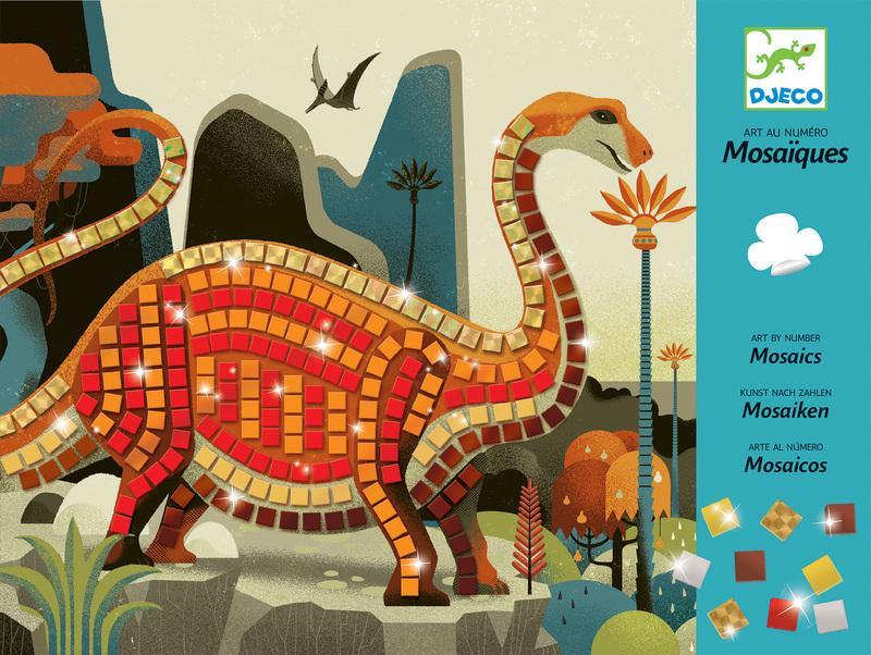 Dinosaur Mosaics by Djeco - Timeless Toys