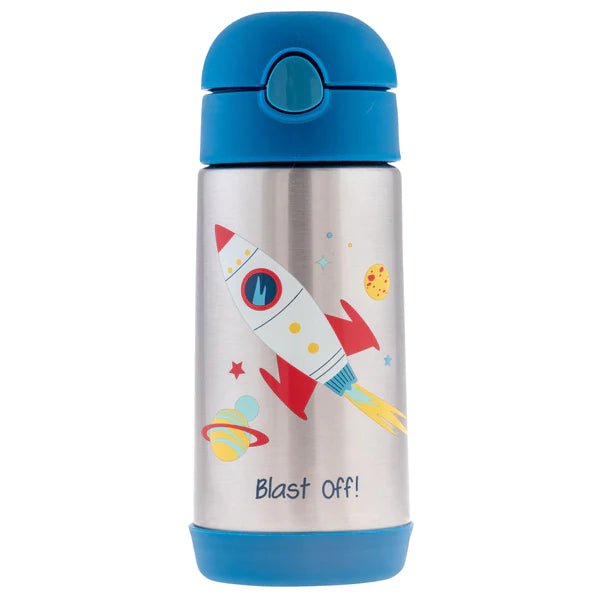 Double Wall Stainless Steel Bottle - Rocket - Timeless Toys