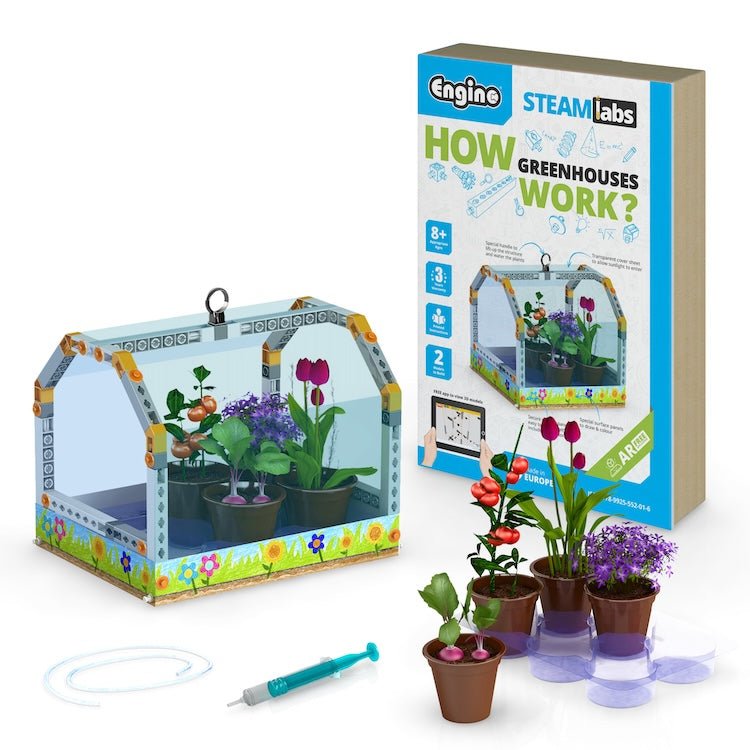 Engino STEAMlabs - How Greenhouses Work? - 8yrs+ - Timeless Toys
