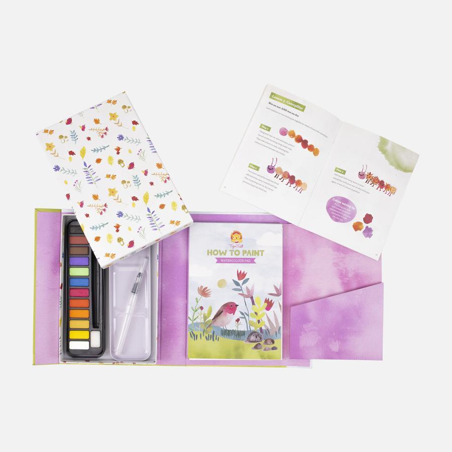 How to Paint - Watercolour by Tiger Tribe - 8yrs+ - Timeless Toys