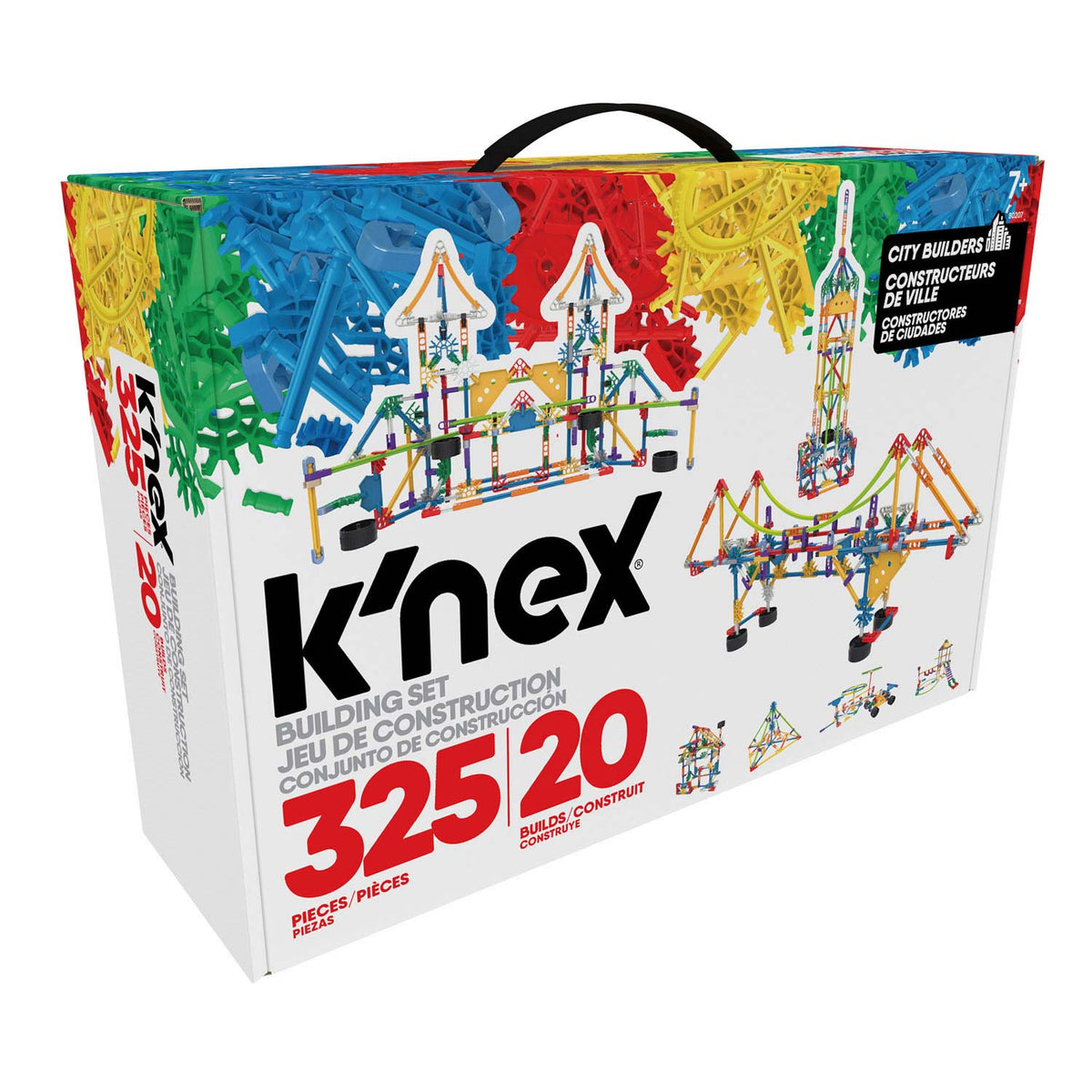 K'Nex City Builders building set - 325 pieces / 20 builds