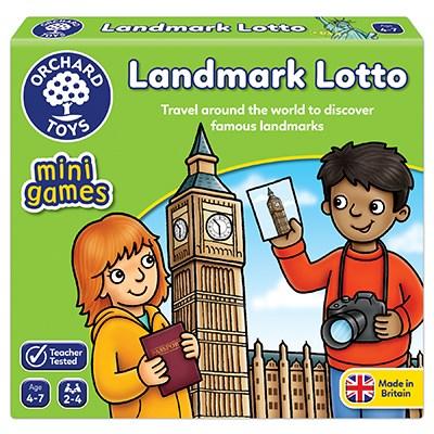 Landmark Lotto Mini Game - Timeless Toys
