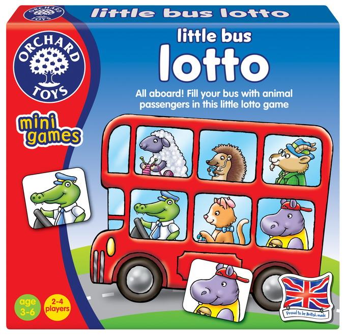 Little Bus Lotto Mini Game - Timeless Toys