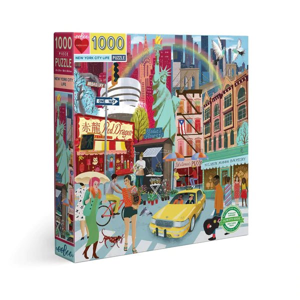 New York City Life 1000 Piece Puzzle - Timeless Toys