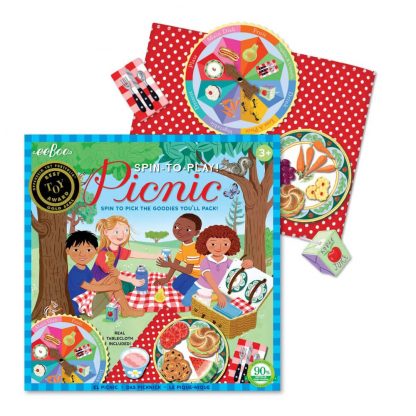 Picnic Spinner Game by eeBoo - Timeless Toys