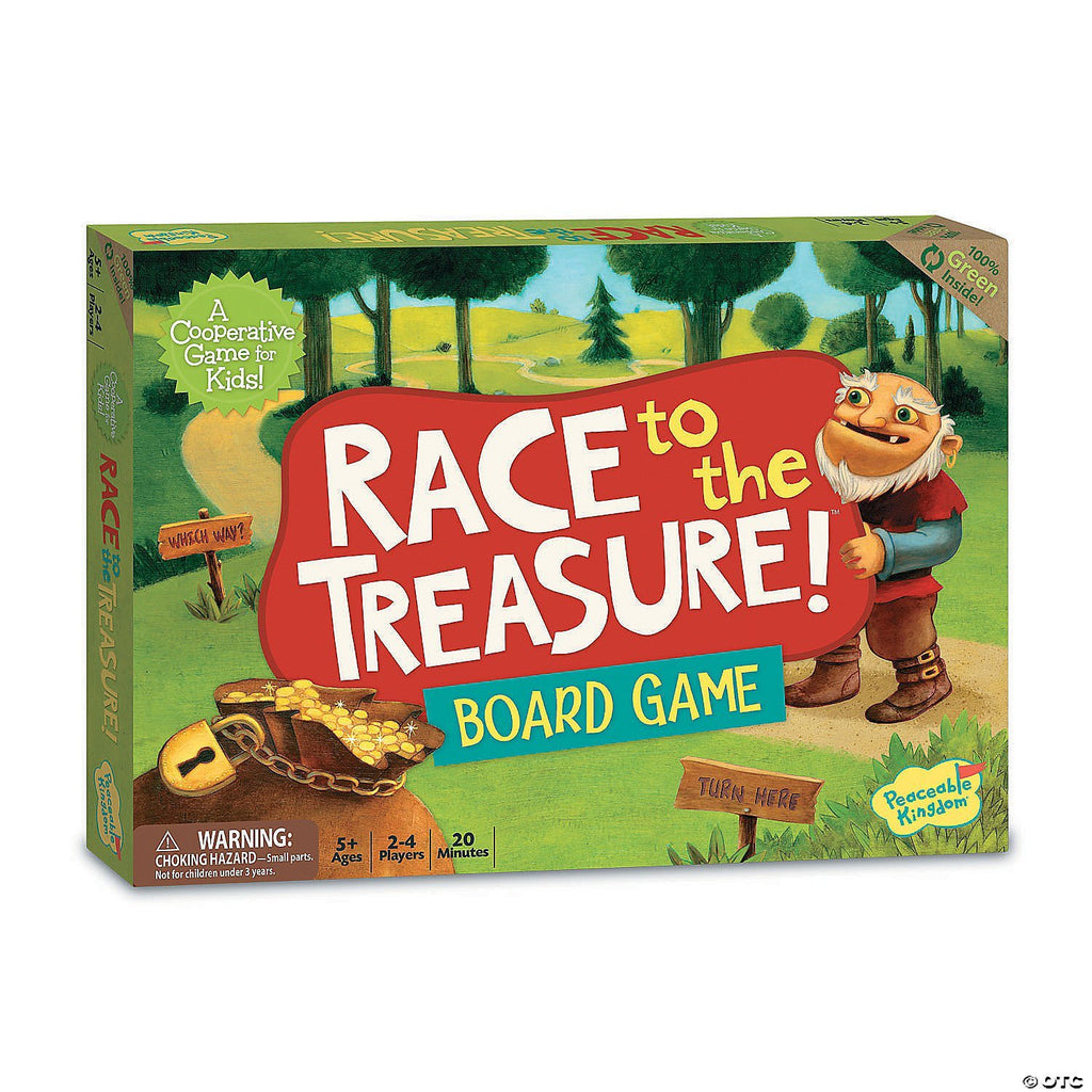 Race to the Treasure Cooperative Board Game - 5yrs+ - Timeless Toys