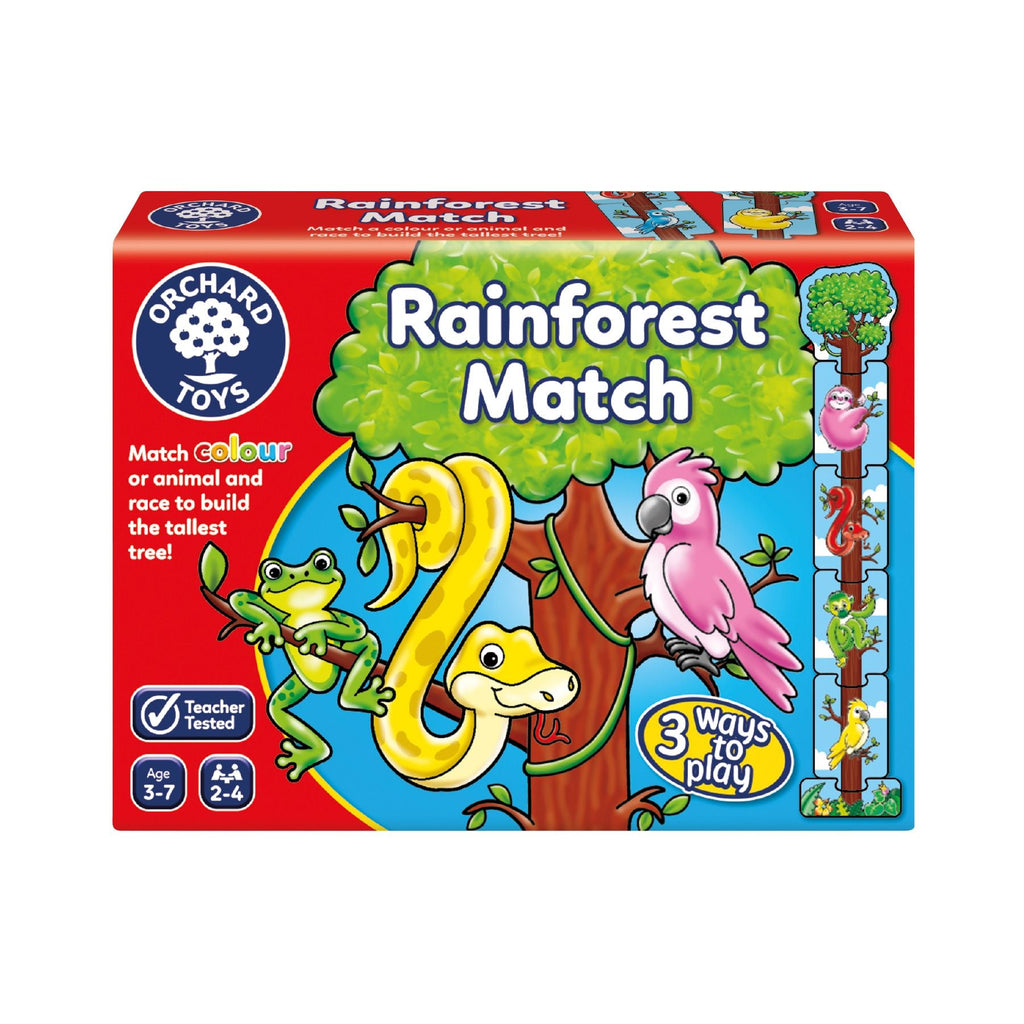 Rainforest Match Game - 3 -7yrs - Timeless Toys