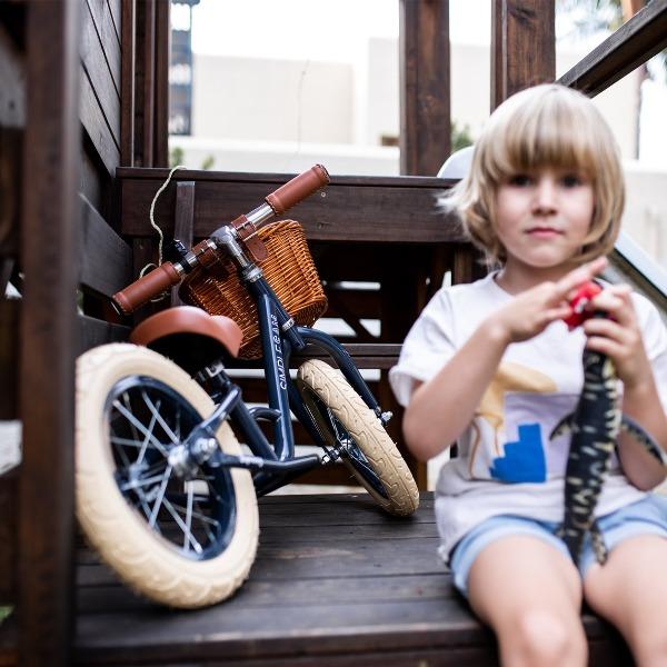 Simple Sammy Balance Bike - Charcoal - Timeless Toys