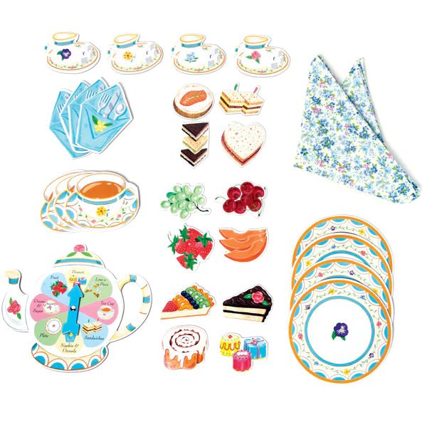 Tea Party Spinner Game by eeBoo - Timeless Toys