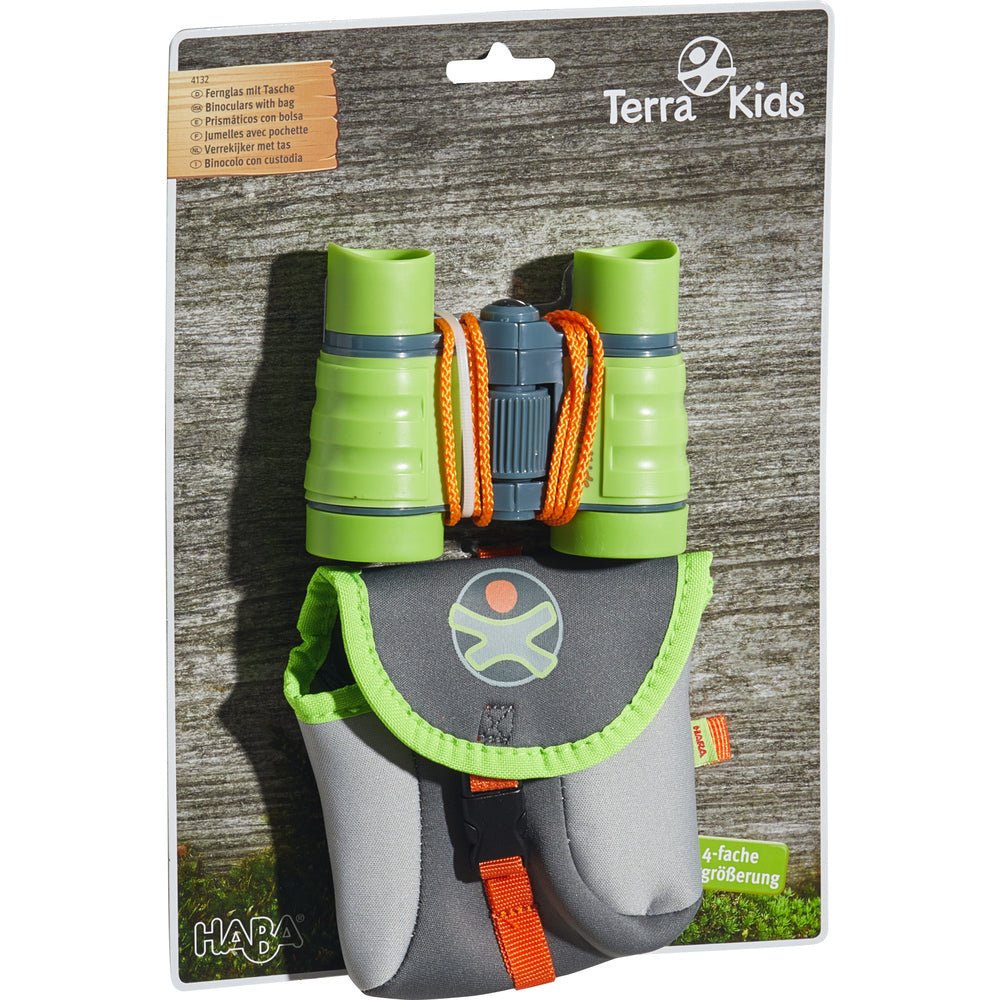 Terra Kids Binoculars with Bag by Haba - Timeless Toys