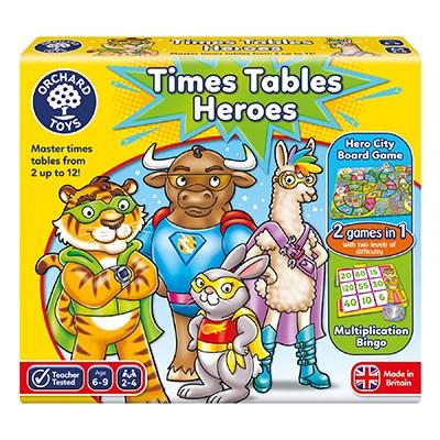Times Tables Heroes Game - Timeless Toys