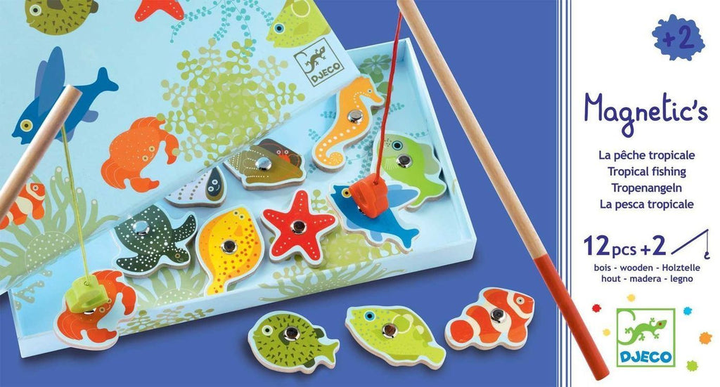 Tropical Magnetic Fishing Game - Timeless Toys