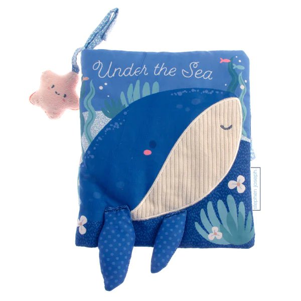 Under the Sea Fabric Activity Book by Stephen Joseph - Timeless Toys