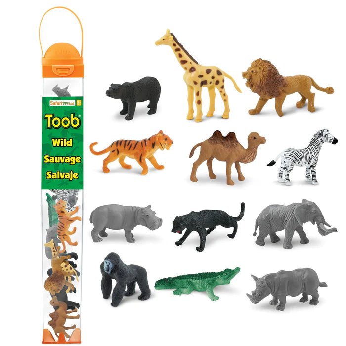Wild Animals Toob by Safari Ltd - Timeless Toys