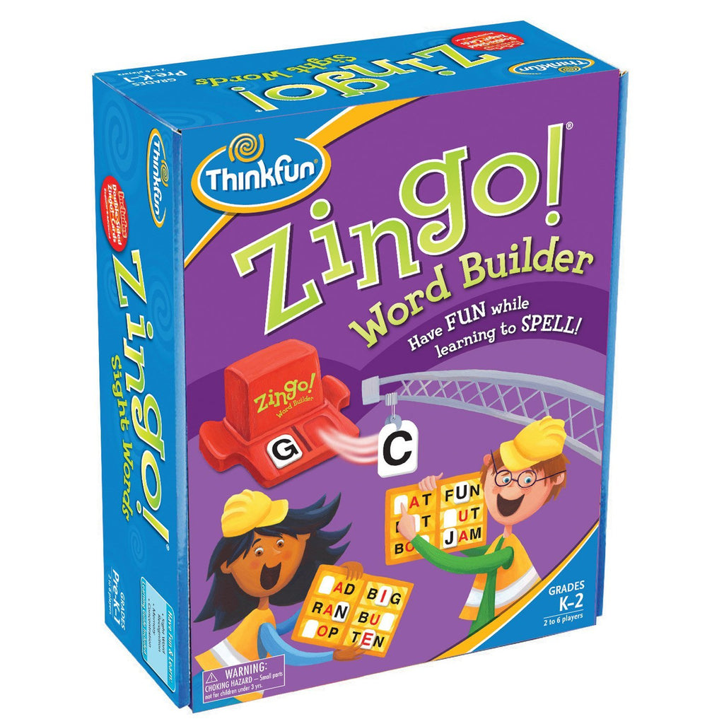 Zingo! Word Builder Game - ThinkFun - 5yrs+ - Timeless Toys