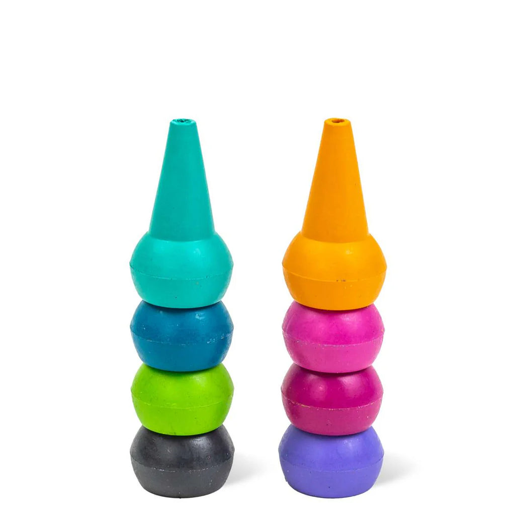 Stackable Crayons - Candy Colours by Tiger Tribe