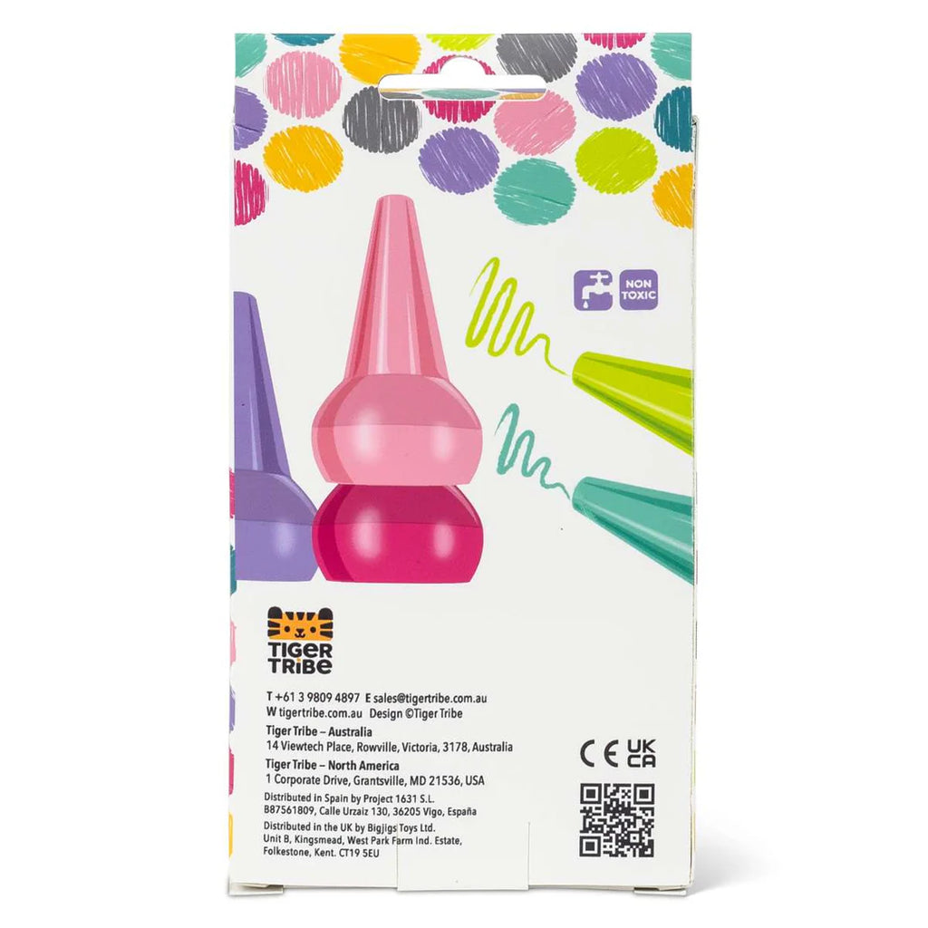 Stackable Crayons - Candy Colours by Tiger Tribe