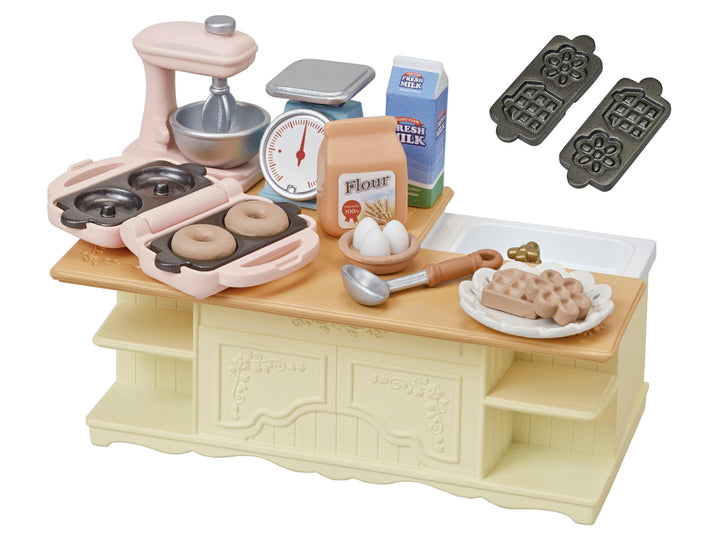 Sylvanian Families: Kitchen Island Play Set