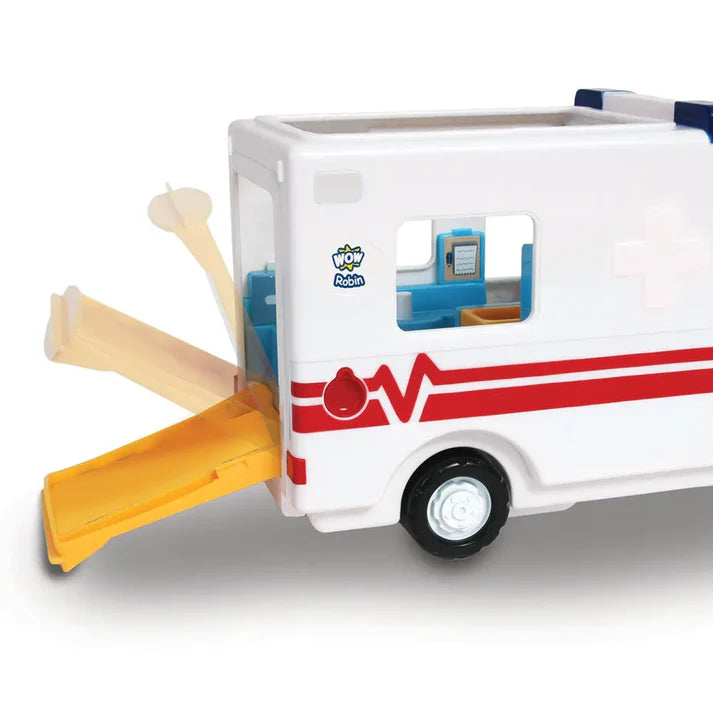 Robin's Medical Rescue - Push & Go Playset by WOW Toys: 1 - 5yrs