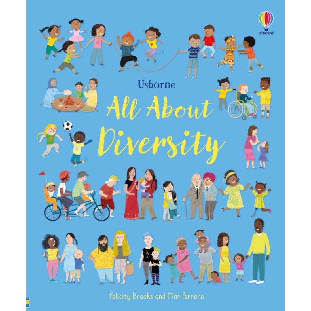 Usborne: All about diversity - 4yrs+ – Timeless Toys