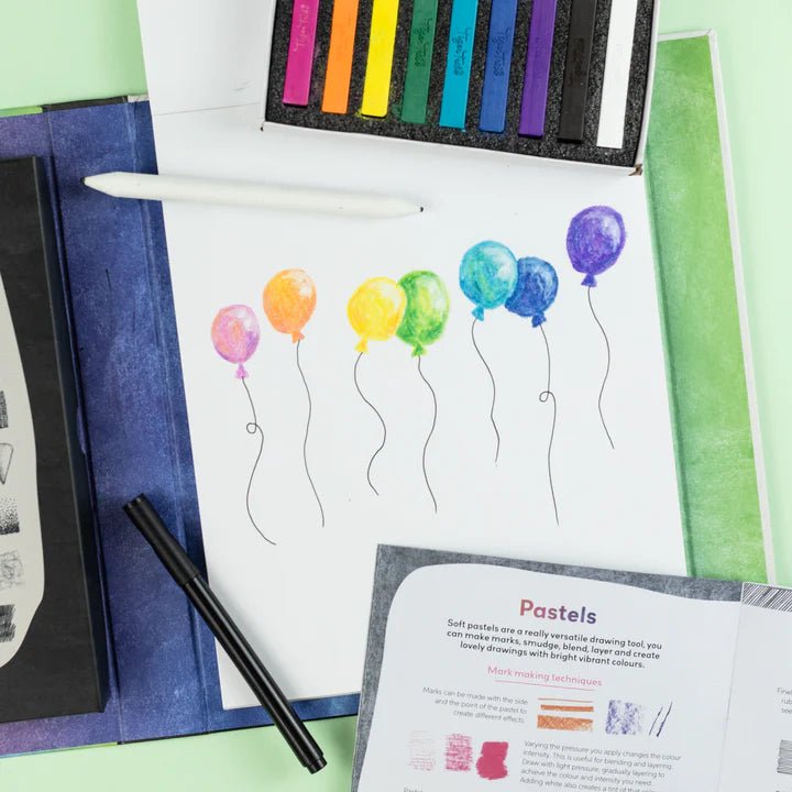 Amazing Artist Kit - Learn. Imagine. Create by Tiger Tribe (8 - 14yrs) - Timeless Toys