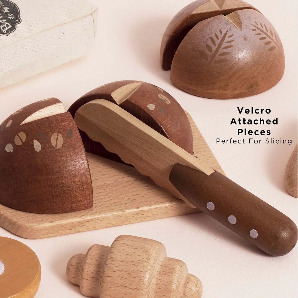 Le Toy Van - Wooden Artisan Bread & Knife Set