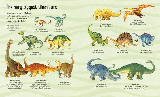 Usborne: Big Book of Big Dinosaurs - 4yrs+