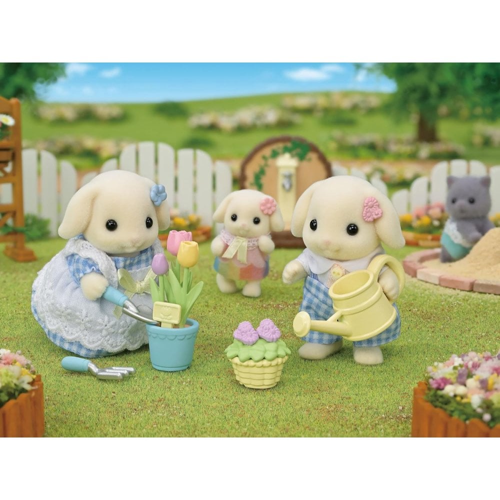 Sylvanian Families: Blossom Gardening Set - Flora Rabbit Sister & Brother