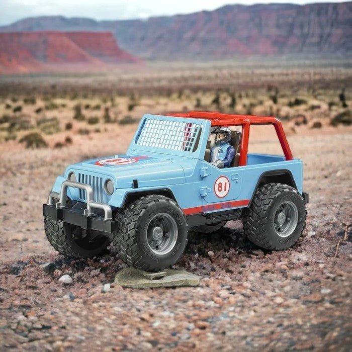Bruder Jeep Cross Country Racer with Driver - Timeless Toys