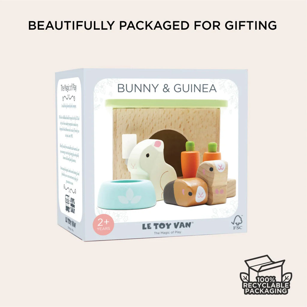 Le Toy Van - Bunny and Guinea Pet Animal Set