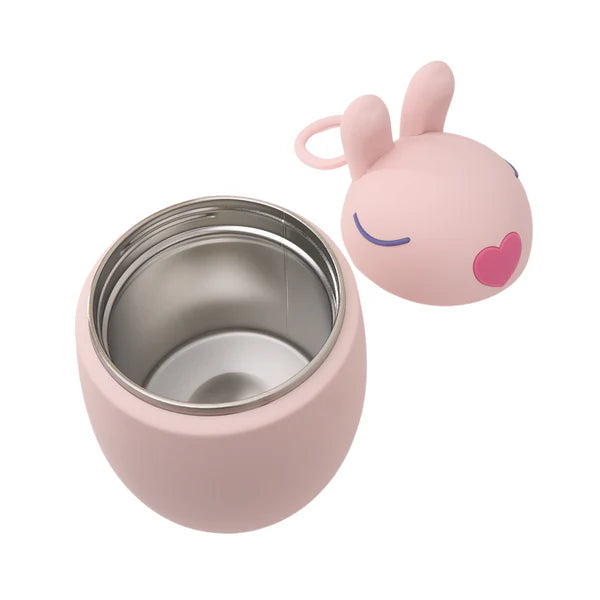 Asobu Besties - Insulated Vacuum Sealed Food Jar - Bunny