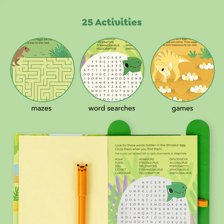 Tiger Tribe Busy Whiz Fun Activity Pack - Dinosaurs