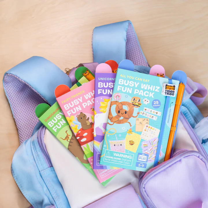 Tiger Tribe Busy Whiz Fun Activity Pack - Unicorns (5 - 9yrs)