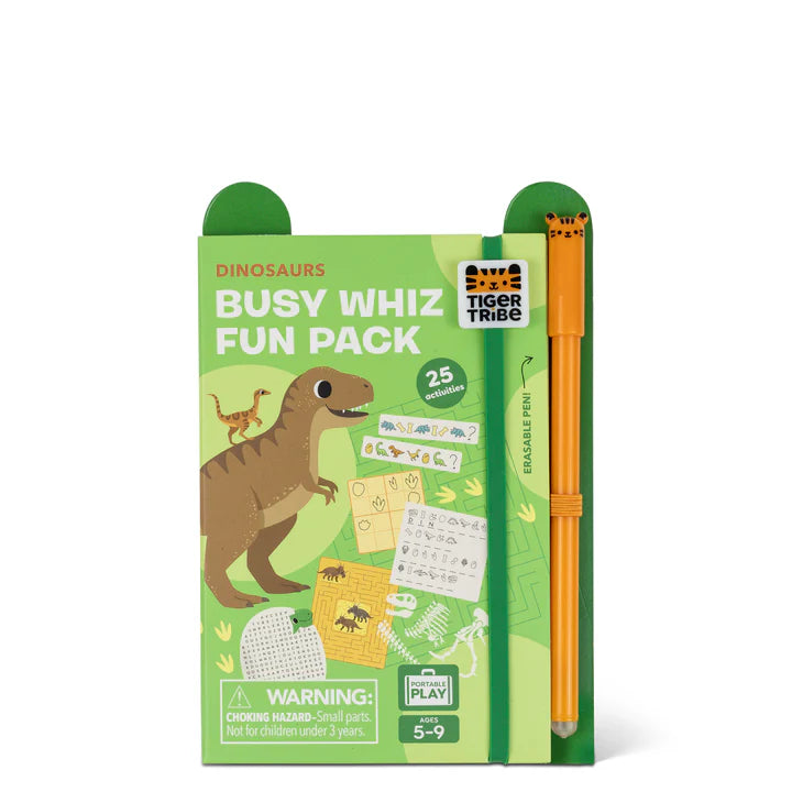 Tiger Tribe Busy Whiz Fun Activity Pack - Dinosaurs