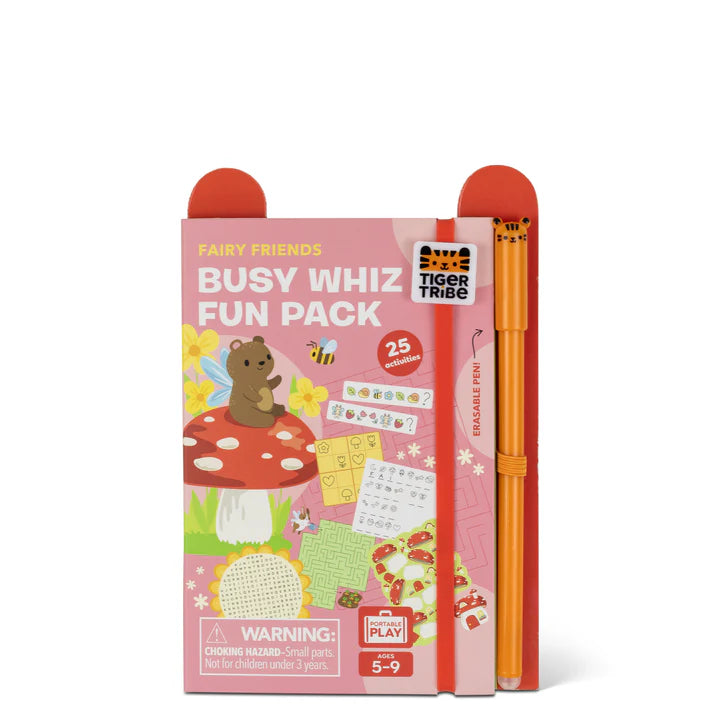 Tiger Tribe Busy Whiz Fun Activity Pack - Fairy Friends