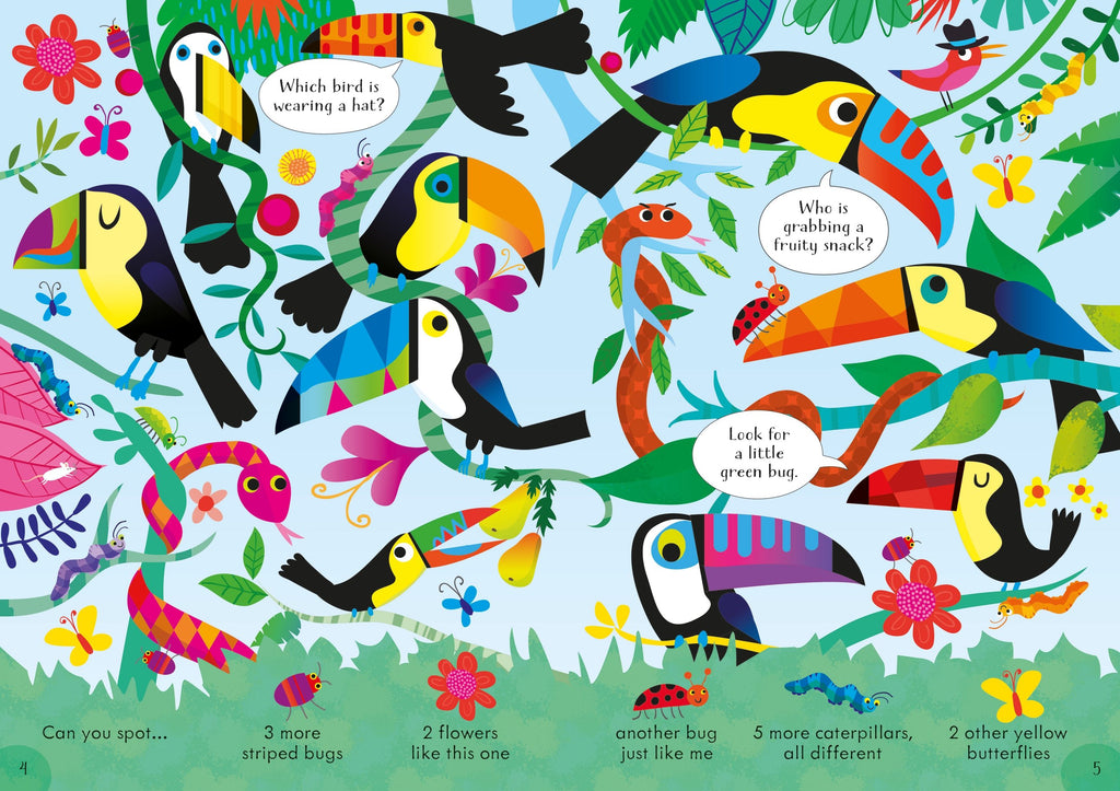 Usborne: Can You Spot? In the Jungle - 4yrs+