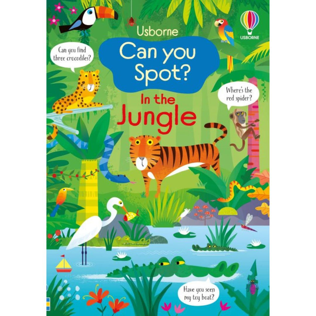 Usborne: Can You Spot? In the Jungle - 4yrs+