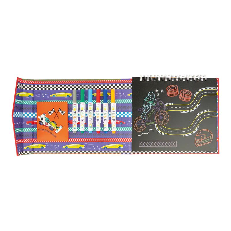 Floss & Rock: Chalkboard Sketch Book - Cars - 3yrs+